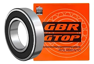 Rolamento Rígido de Esferas 6309 2RS C3 45x100x25mm GBR