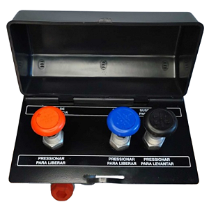 Kit Caixa Comando Suspensor Carreta Painel Integrado KPI03