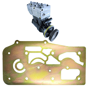 Placa Intermediária Compressor Ar DAF CF85 XF105 9125181004