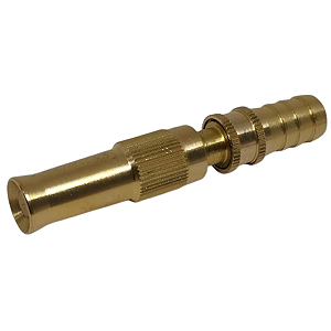 Esguicho p/ Jardim Metal 8,5cm Escama 1/2 - 12,7mm