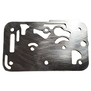Placa Intermediária Compressor Wabco Cabeçote Alongado FH13