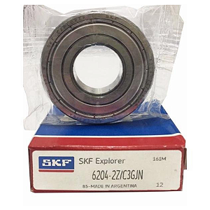 Rolamento Esferas 6204 ZZ 20x47x14mm SKF