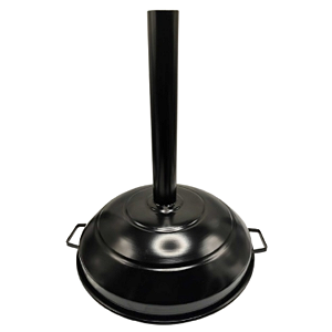 Funil Aço Reto p/ Tanque 2 Alças 350 x 300mm