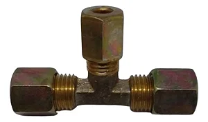 Tee União Porca Anilha Redução Tubos 8mm x 6mm x 8mm