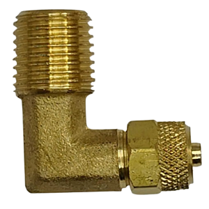 Cotovelo Bico Tubo 6mm x Rosca 1/4 Npt