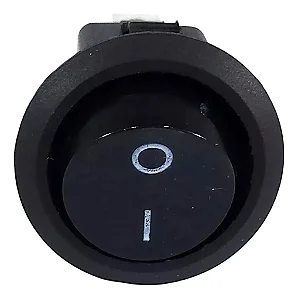 Botão Interruptor Tic-Tac Redondo Bivolt 8x8x2