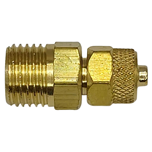 Conector Bico Tubo 6mm x Rosca 1/4 Npt