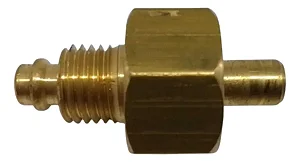 Tomada Fêmea C/ Pino Tee De Teste M16 Reservatório Ar Truck