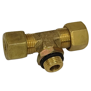 Tee Rosca Macho Central M16x1,5 x Tubo 12mm