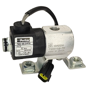 Válvula Solenoide 3/2 vias 12V 1/4 Worker 17.250 7600145TH