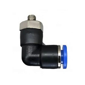 Cotovelo Macho Instantâneo Tubo 4mm x Rosca M6
