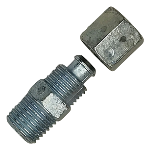Conector Bico Tubo 10mm x Rosca 1/4 Npt