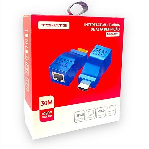 EXTENSOR HDMI PARA CABO DE REDE RJ45 30M TOMATE MHD-1103