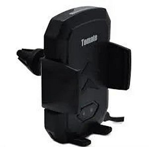 SUPORTE DE CELULAR VEICULAR MAGNETICO COM CARREGADOR WIRELESS TOMATE MTG-066