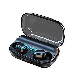 FONE DE OUVIDO BLUETOOTH 5.3 COM CARREGADOR PORTATIL MTF-8808