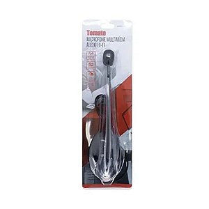 MICROFONE DE MESA COM FIO P2 TOMATE MT-1027