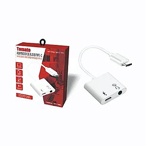 ADAPTADOR DE AUDIO TYPE-C PARA TYPE-C TOMATE MTC-7002