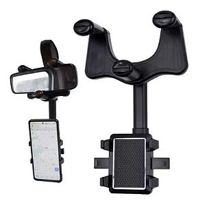 SUPORTE DE CELULAR VEICULAR PARA RETROVISOR TOMATE MTG-216