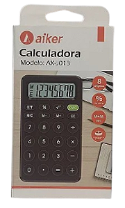 CALCULADORA ELETRONICA 8 DIGITOS AIKER AK-J013
