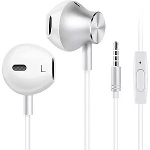 FONE DE OUVIDO P3 COM MICROFONE 1.2M TOMATE MF-A07