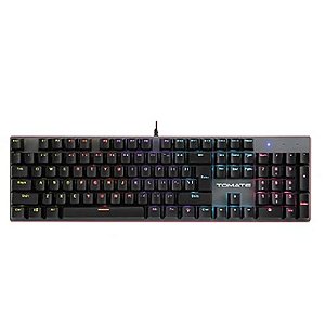 TECLADO MECANICO RGB COM FIO TOMATE MTE-M105