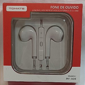 FONE DE OUVIDO P3 1.2M TOMATE MF-A04