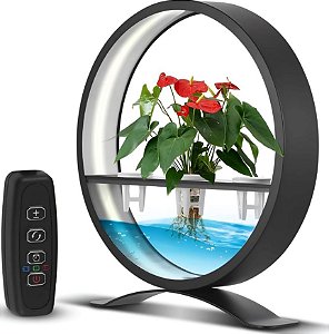LUMINARIA DE MESA COM SUPORTE PARA PLANTAS COM LED TOMATE MDL-004