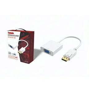 ADAPTADOR DISPLAYPORT MACHO PARA VGA FEMEA TOMATE MTV-601