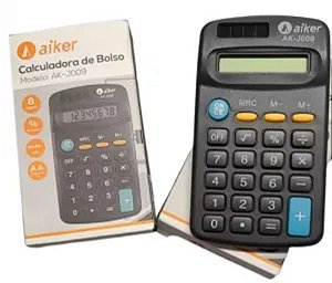CALCULADORA ELETRONICA 8 DIGITOS AIKER AK-J009