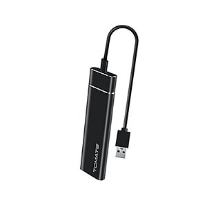 CASE PARA SSD M2 SATA/NVME USB 3.1 TOMATE MCS-M231
