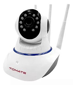 CAMERA IP SMART WIRELESS VISAO NOTURNA HD TOMATE MCA-1320