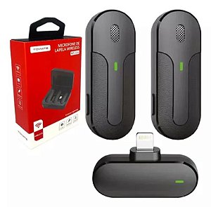 MICROFONE DE LAPELA PARA IPHONE TOMATE MT-2216
