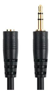 CABO DE AUDIO P2 PARA P2 FEMEA 3M TOMATE MCB-051