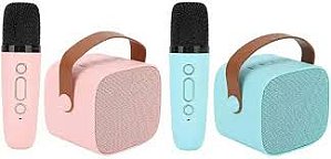 CAIXA DE SOM COM MICROFONE KARAOKE BLUETOOTH 10W ONEX SOM-0235