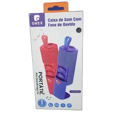 CAIXA DE SOM BLUETOOTH PORTATIL COM FONE DE OUVIDO 5W ONEX FON-8234
