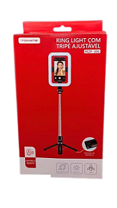 RING LIGHT COM TRIPE BLUETOOTH 5.2 TOMATE MZP-306