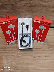 FONE DE OUVIDO P3 COM MICROFONE 1.2M TOMATE MF-A07