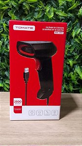 LEITOR DE CODIGO DE BARRAS 1D 2500 RESOLUCAO COM FIO TOMATE MDK-2500