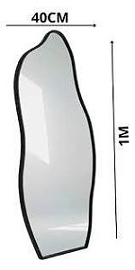 ESPELHO DE VIDRO PARA PAREDE 1M TOMATE OPA-Z068