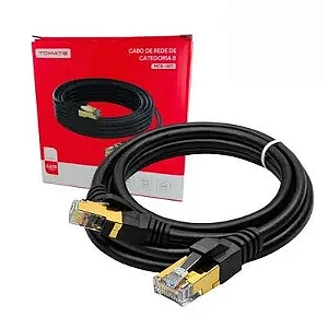 CABO DE REDE CAT8 5M TOMATE MCB-1805