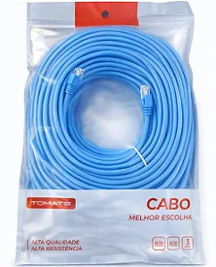 CABO DE REDE CAT6 15M TOMATE MCB-1015