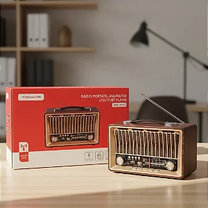 RADIO RETRO AM/FM USB BLUETOOTH TOMATE MTJ-2015