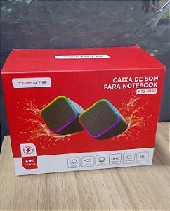 CAIXA DE SOM PARA NOTEBOOK 6W TOMATE MTS-3003