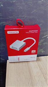 ADAPTADOR TYPE C PARA VGA 60 HZ TOMATE MTV-715
