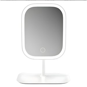 ESPELHO DE MESA COM ILUMINACAO LED 5V 1A TOMATE OPA-H003