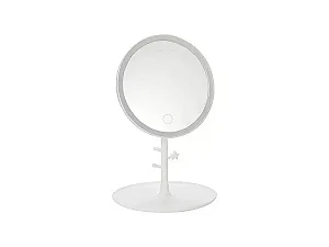ESPELHO DE MESA COM ILUMINACAO LED 5V 1A TOMATE OPA-H002