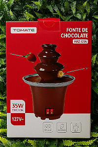FONDUE CASCATA DE CHOCOLATE 127V 35W TOMATE MAZ-121A