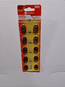 BATERIA BOTAO DE LITIO AG13 357A 1.55V ONEX BAT-5079