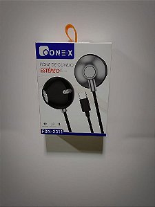 FONE DE OUVIDO TYPE-C ESTEREO COM MICROFONE 1,20M ONEX FON-2311