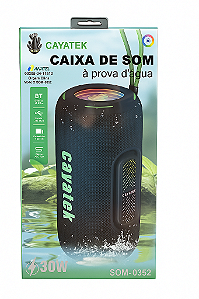 CAIXA DE SOM BLUETOOH A PROVA D`AGUA 60W ONEX SOM-0352